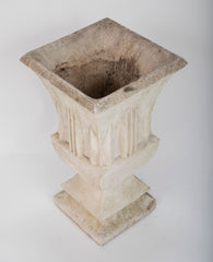 Pair of Composition Stone Planters