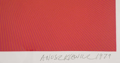 Pair of Richard Anuszkiewicz Intaglio Etchings with Aquatint
