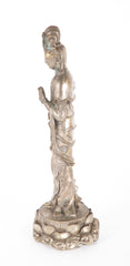 Large Late 19th Century Standing Chinese Guanyin