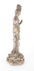 Large Late 19th Century Standing Chinese Guanyin