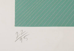 Pair of Richard Anuszkiewicz Intaglio Etchings with Aquatint