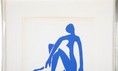 Henri Matisse Supervised Lithograph from his Original Cut Paper Maquette