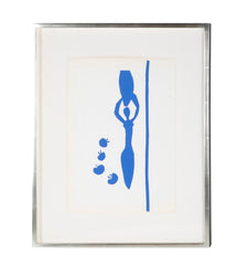 Henri Matisse Supervised Lithograph from his Original Cut Paper Maquette