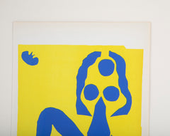 Henri Matisse Supervised Lithograph from his Original Cut Paper Maquette
