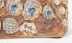 Mid-Century Modern Glazed Ceramic Sculpture