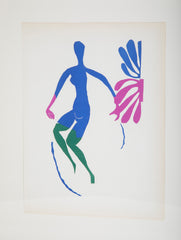 Henri Matisse Supervised Lithograph from his Original Cut Paper Maquette