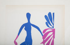 Henri Matisse Supervised Lithograph from his Original Cut Paper Maquette