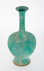 Tang Dynasty Vessel with Bright Verdigris Patina