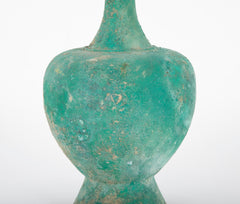 Tang Dynasty Vessel with Bright Verdigris Patina