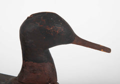 Wood Painted Working Decoy with Lead Weight
