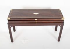 English Regency Rosewood Gun Box on Custom Stand