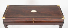 English Regency Rosewood Gun Box on Custom Stand