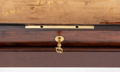 English Regency Rosewood Gun Box on Custom Stand