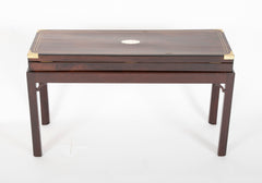 English Regency Rosewood Gun Box on Custom Stand