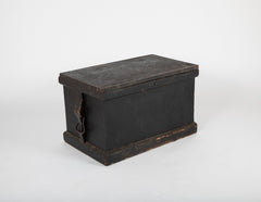 19th Century Inlaid Ship Carpenter's or Mechanic's Chest