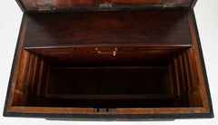 19th Century Inlaid Ship Carpenter's or Mechanic's Chest