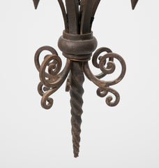 Large Three Light Iron Venetian Lantern