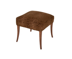 Harvey Probber Sabre Leg Bench with Upholstered Seat