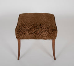 Harvey Probber Sabre Leg Bench with Upholstered Seat