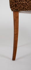 Harvey Probber Sabre Leg Bench with Upholstered Seat