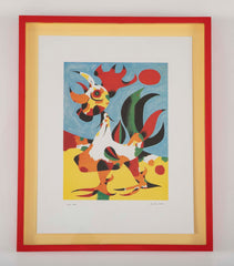 "Le Coq" Lithograph by Paul Klee