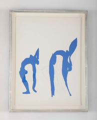 Henri Matisse Supervised Lithograph from his Original Cut Paper Maquette