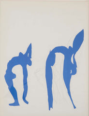 Henri Matisse Supervised Lithograph from his Original Cut Paper Maquette