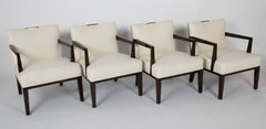 Set of Four Edward Wormley for Dunbar Armchairs