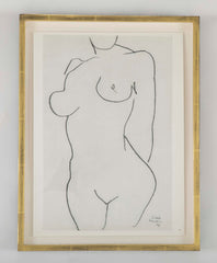 A Set of Four Lithographs of Drawings by Henri Matisse