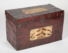 Tibetan Leather Chest