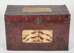 Tibetan Leather Chest