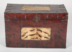 Tibetan Leather Chest