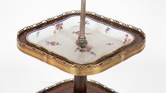 Louis XVI Luminiere with Porcelain Top Stamped Jansen