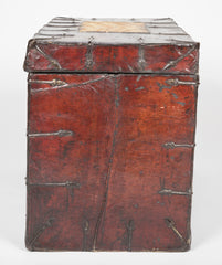 Tibetan Leather Chest