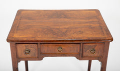 Early English Queen Ann Walnut Lowboy