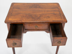 Early English Queen Ann Walnut Lowboy