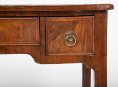 Early English Queen Ann Walnut Lowboy