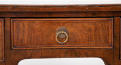 Early English Queen Ann Walnut Lowboy