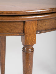 French Demilune Card Table