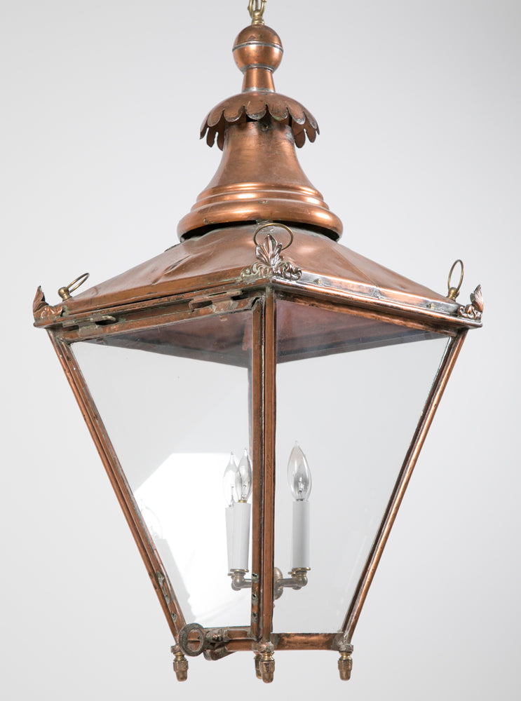 Antique copper lantern discount