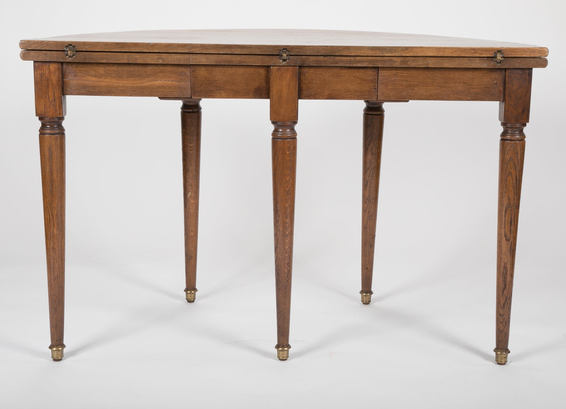French Demilune Card Table