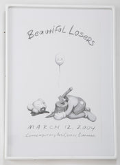 2004 KAWS Offset Lithograph Exhibition Poster