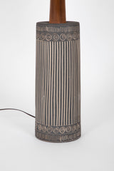 Martz Pottery Cylinder Black Glaze