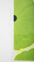 Donald Sultan, "Six Greens" Screen Print