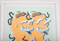 "Twins on a Roll" 10 Color Hand Pulled Screen Print by Joakim Ojanen, 2018
