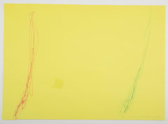 Dan Flavin "for Janette, affectionately" Aquatint in Colors