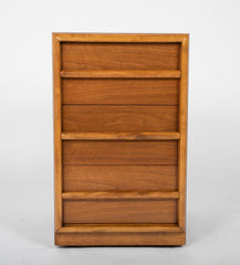 Pair of T. H. Robsjohn-Gibbings for Widdicomb Three Drawer Nightstands
