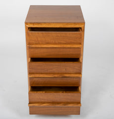 Pair of T. H. Robsjohn-Gibbings for Widdicomb Three Drawer Nightstands