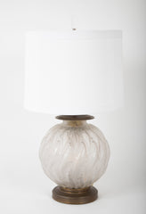 Rene Lalique "Marissa" Vase now a Lamp