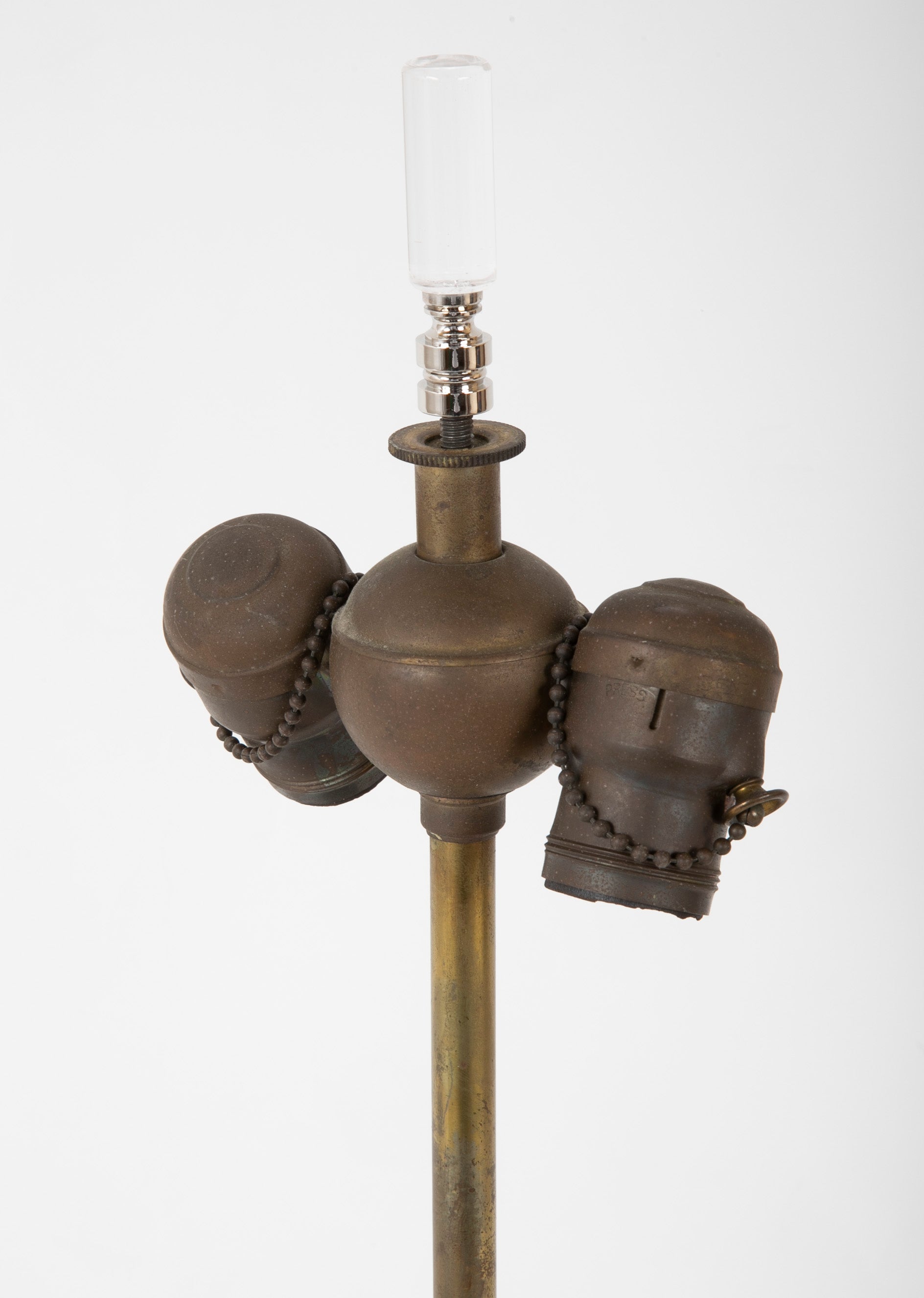 Rene Lalique "Marissa" Vase now a Lamp